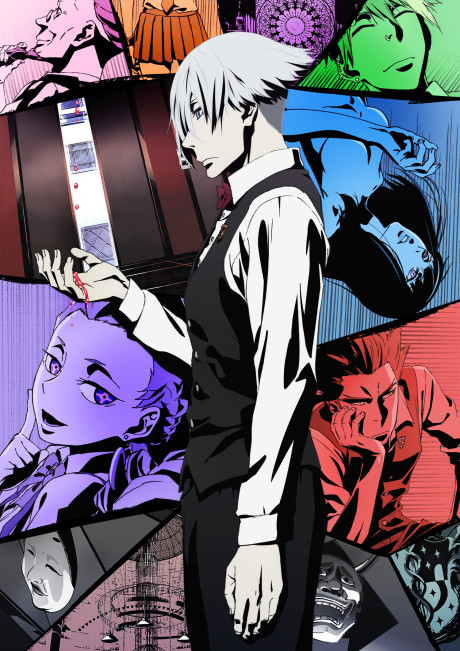 Capa do anime Death Parade Arte de capa do anime Death Parade