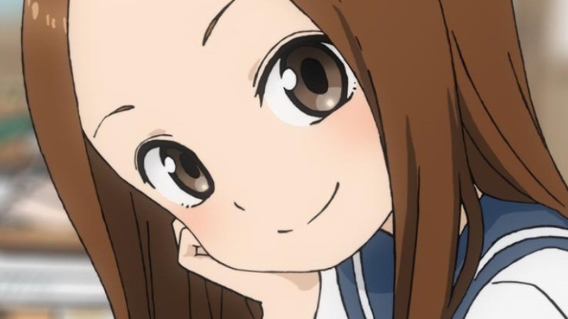Karakai Jōzu no Takagi-san DLE — Adivinhe o personagem secreto · Pistas, atributos e aquele chute certeiro