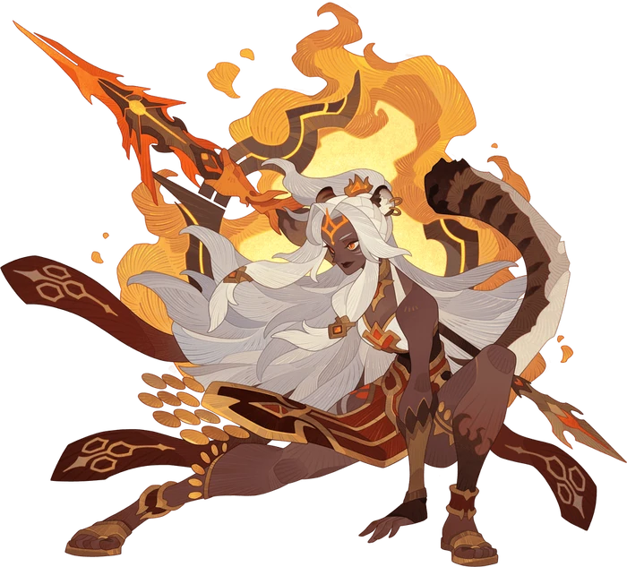 Antandra - Dragonflame Spear