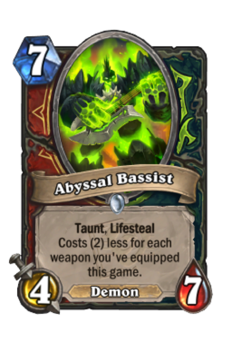 Abyssischer Bassist