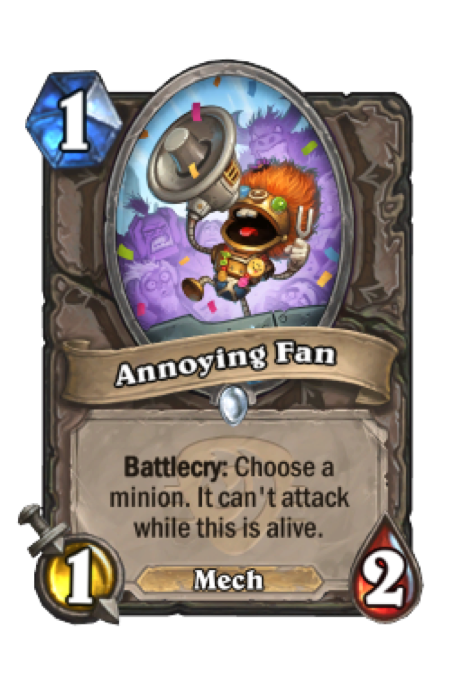 Nerviger Fan