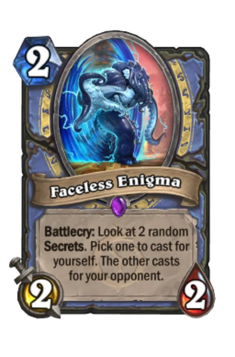 Gesichtsloses Enigma