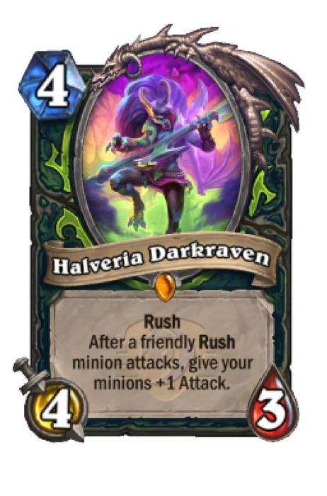 Halveria Dunkelrabe