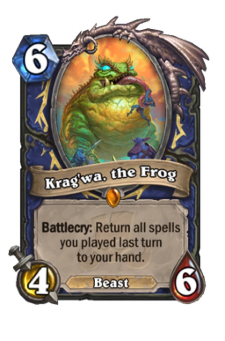 Krag’wa der Frosch