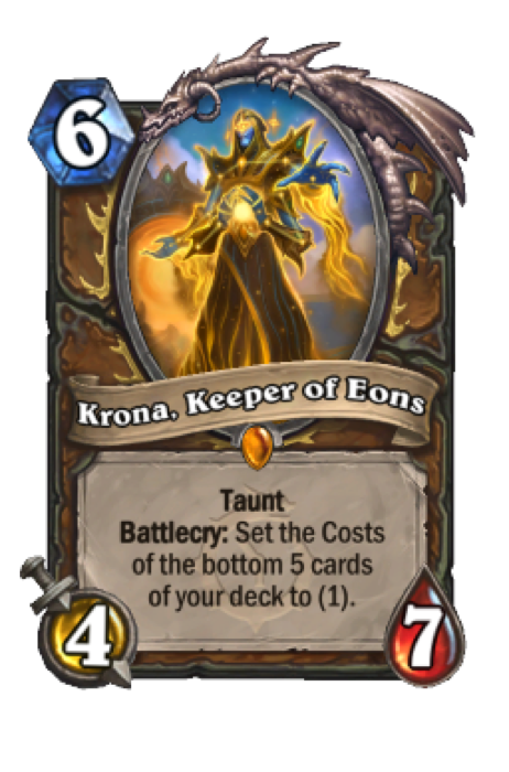 Krona, Hüter der Äonen