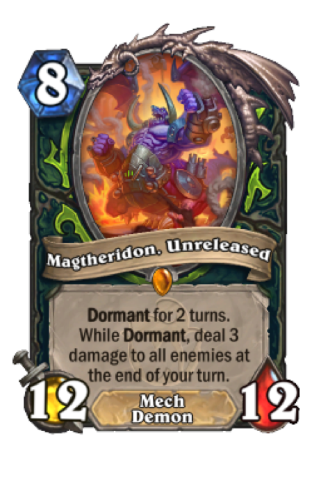 Magtheridon, Unveröffentlicht