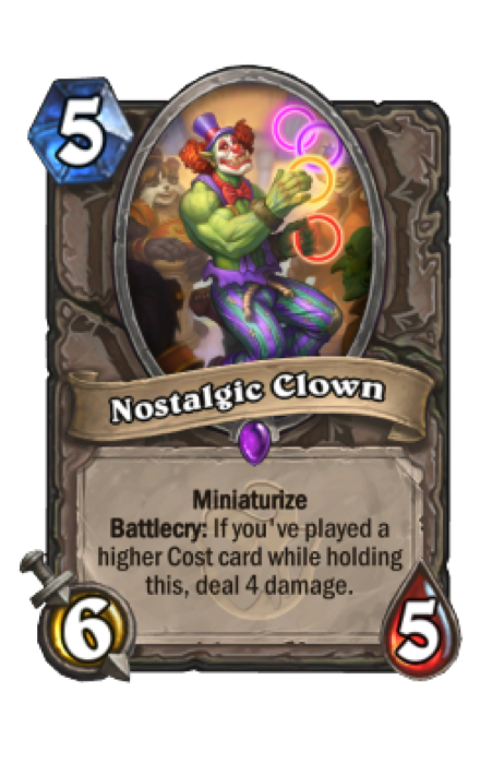 Nostalgischer Clown