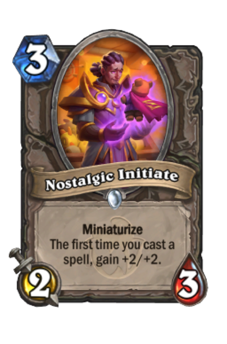 Nostalgischer Initiand