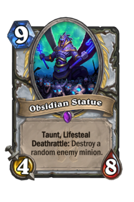 Obsidianstatue
