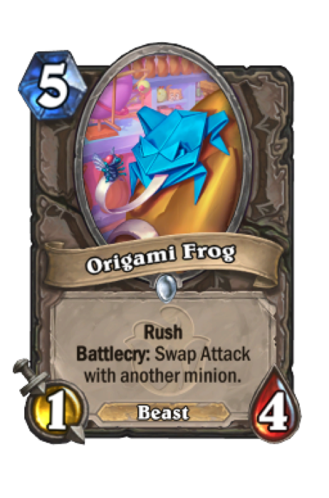 Origamifrosch