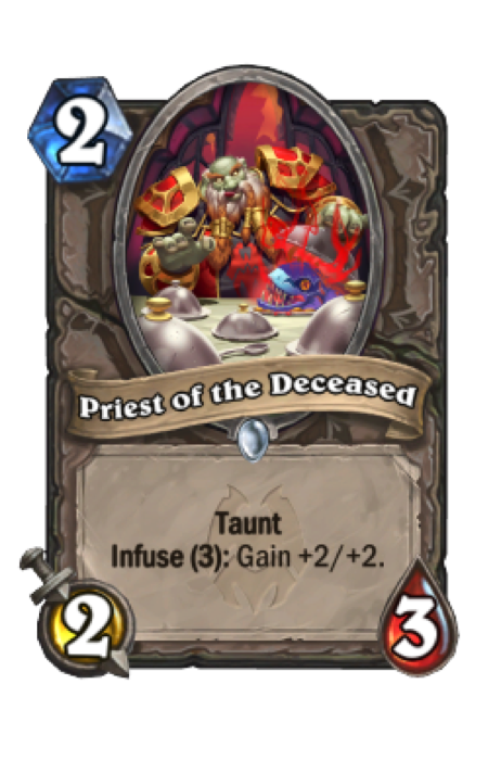 Priester Totenschmaus