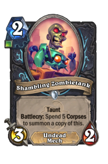 Schlurfender Zombiepanzer