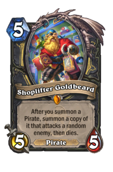 Goldbart der Ladendieb