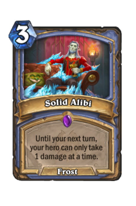 Wasserdichtes Alibi