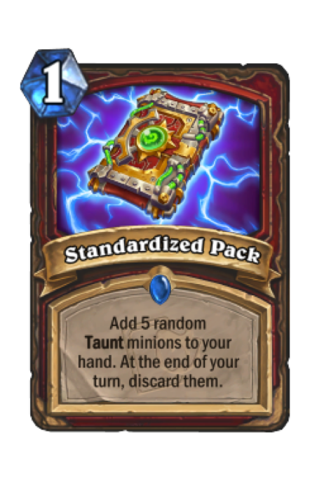Standardizierte Packung