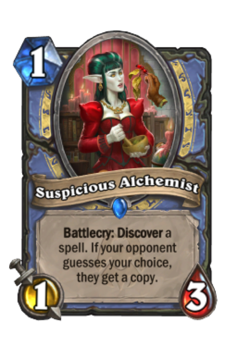 Verdächtige Alchemistin