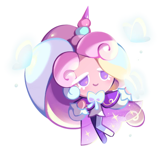 Cream Unicorn Cookie