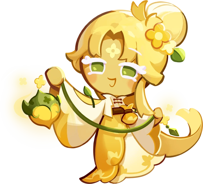 Golden Osmanthus Cookie