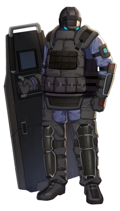 Shieldman (Steel Lane)