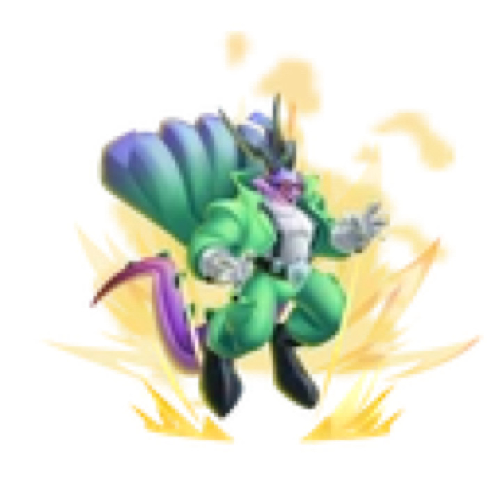 Hoher Diabolischer Drache