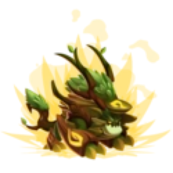 Hoher Baumwesen-Drache