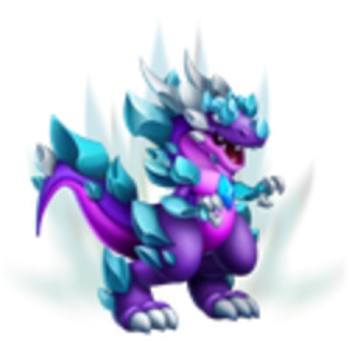 Hoher Gefrorener Drache