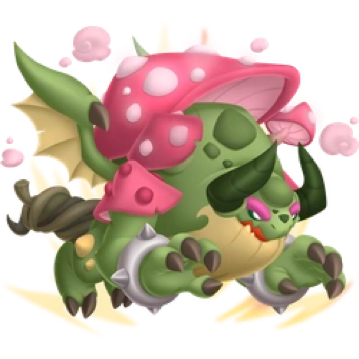 Hoher Fungus-Drache