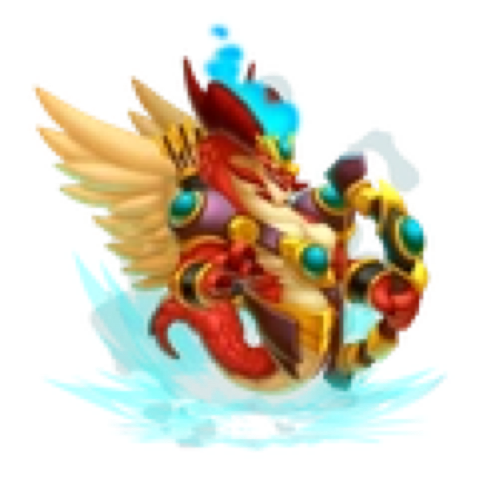 Hoher Overlord-Drache
