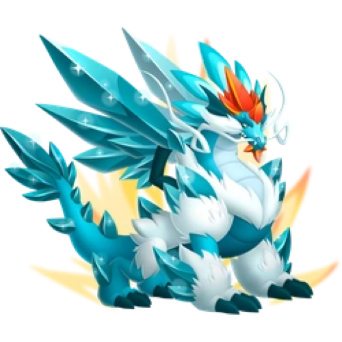 Hoher Auferstandener Eis-Drache