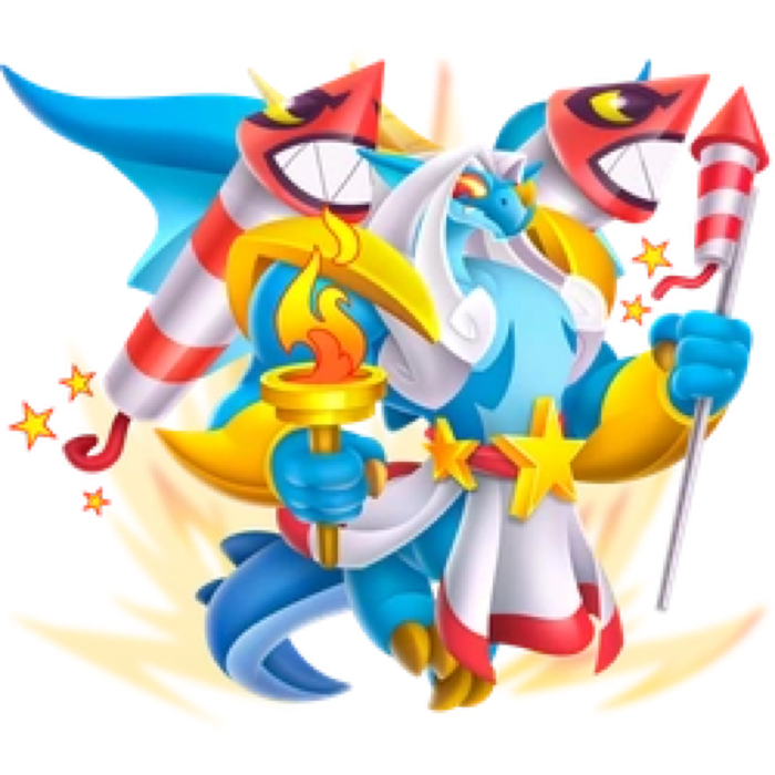 Hoher Funkeldrache