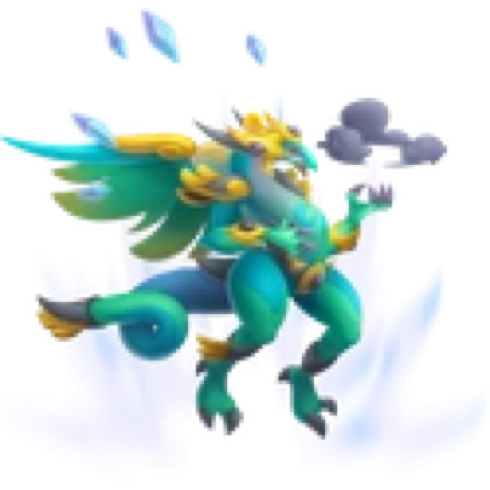 Hoher Taifun-Drache