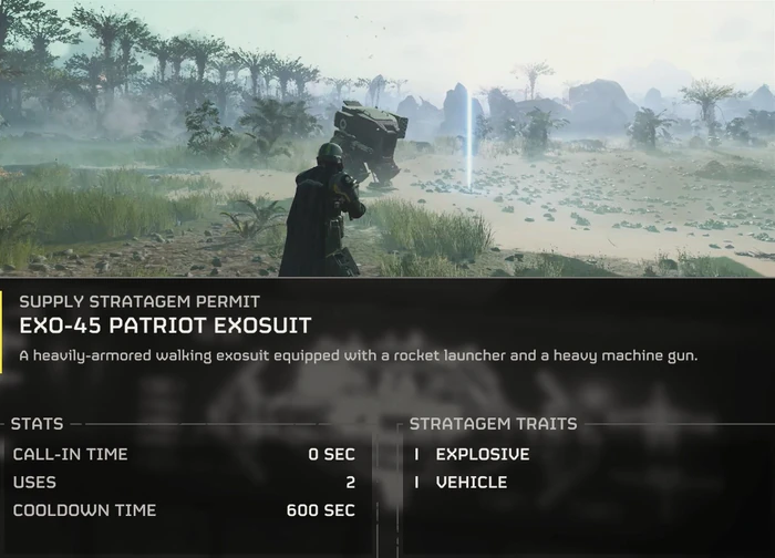 EXO-45 Patriot Exosuit