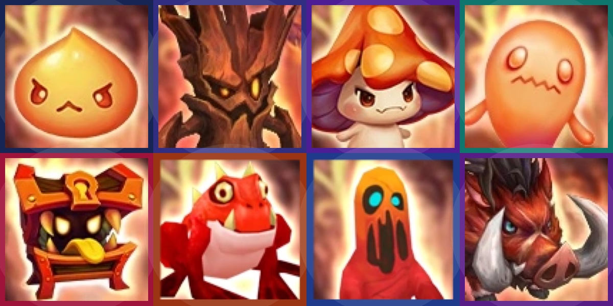 Summoners War DLE - Adivinhe o monstro de fogo secreto · Pistas, atributos e aquele chute certeiro