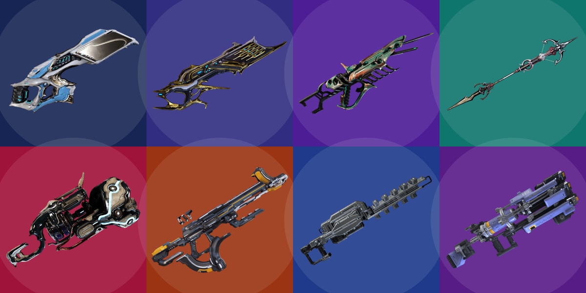 Warframe: Armas Primárias DLE - Adivinhe a arma secreta · Pistas, atributos e aquele chute certeiro
