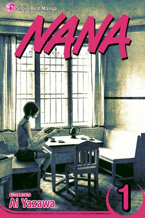 Capa do primeiro volume de Nana destacando o clima urbano e melancólico da obra