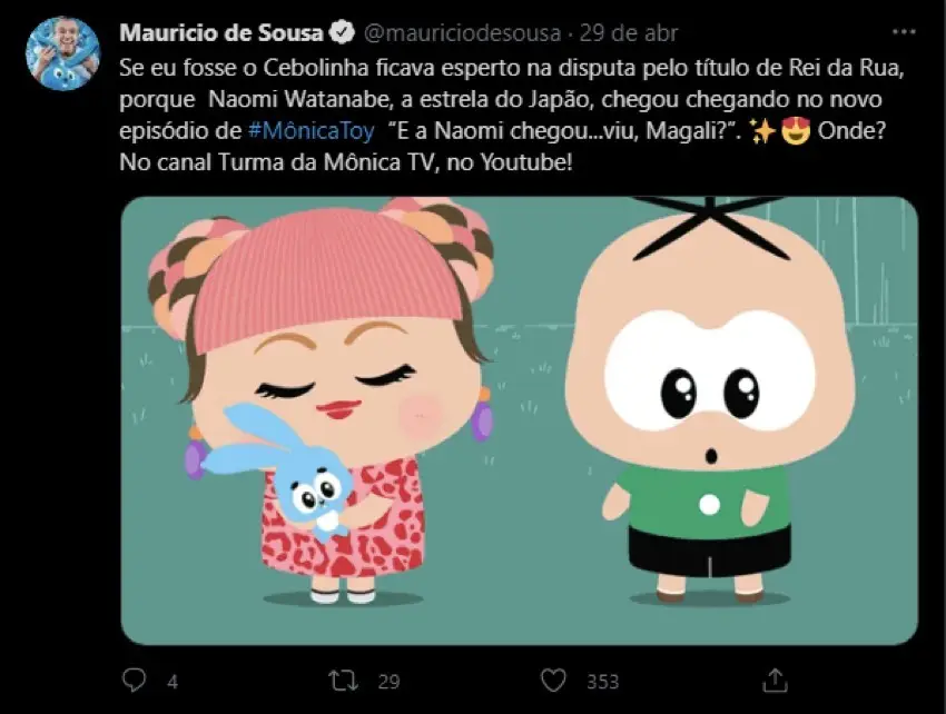 Mônica Toy e outras frentes da Turma da Mônica no Japão