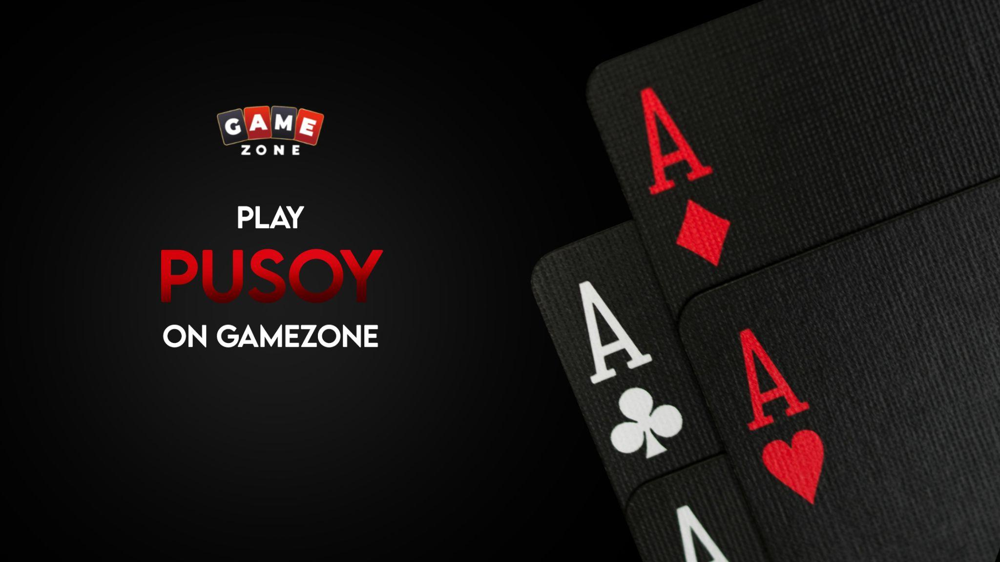 GameZone Pusoy card table