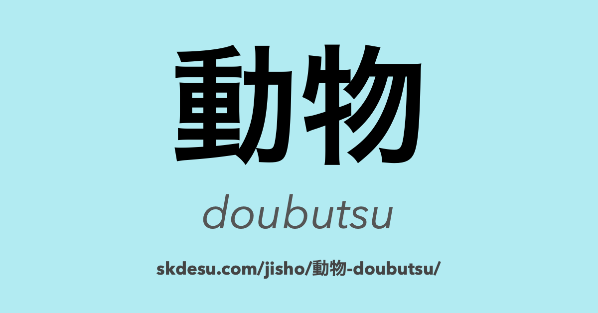 動物