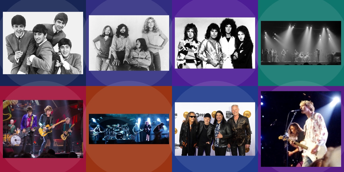 Bandas de Rock DLE - Adivinhe a banda secreta · Pistas, atributos e aquele chute certeiro