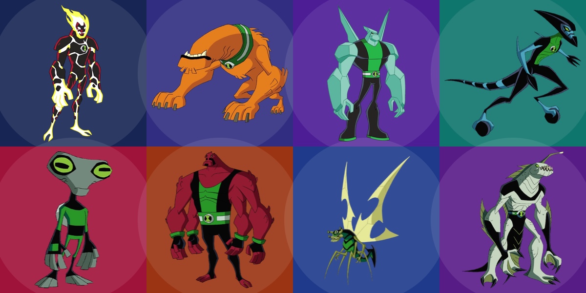 Ben 10 DLE - Adivinhe o alienígena secreto do Omnitrix · Pistas, atributos e aquele chute certeiro