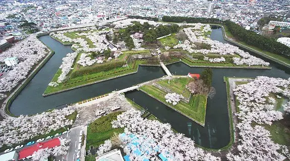 As 20 principais Cidades do Japão Goryokaku