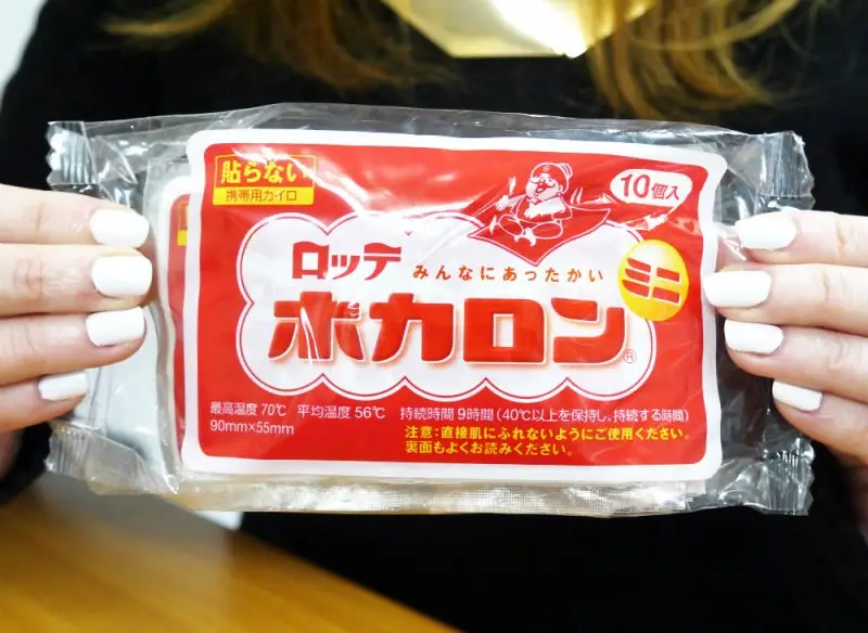 เครื่องทำมืออุ่นแบบใช้แล้วทิ้งของญี่ปุ่น