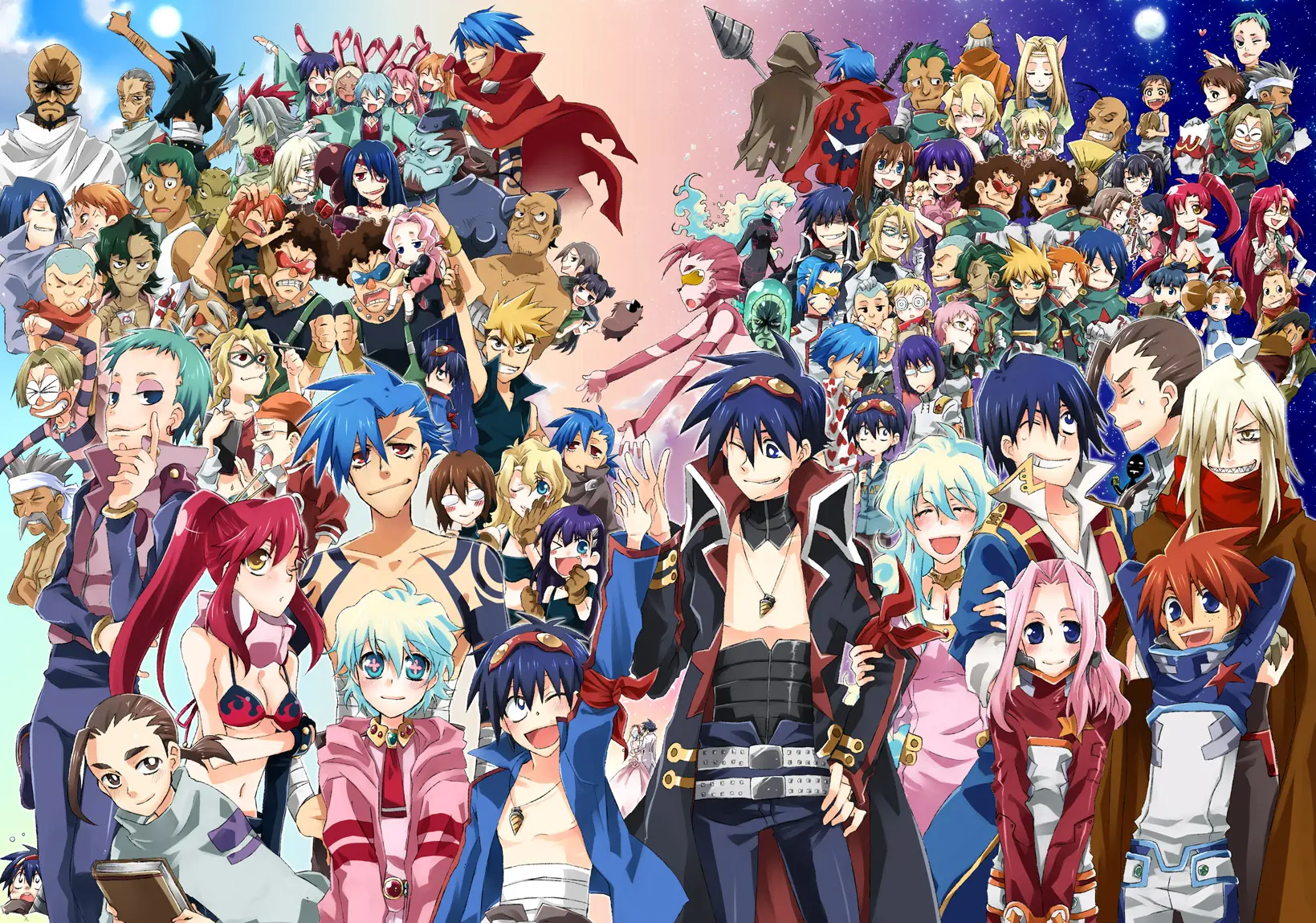 Simon and the Gurren Lagann mech
