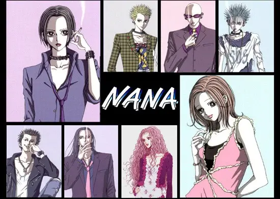Nana Osaki and Nana Komatsu from the josei anime Nana