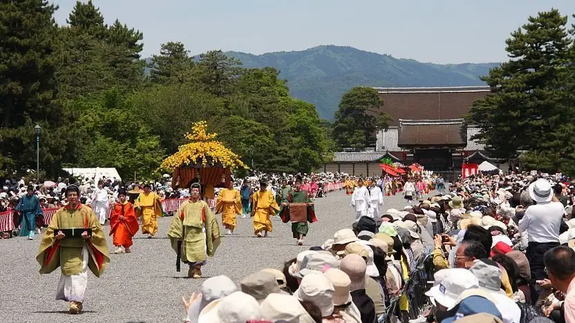Aoi Matsuri (15 de Maio, Kyoto)