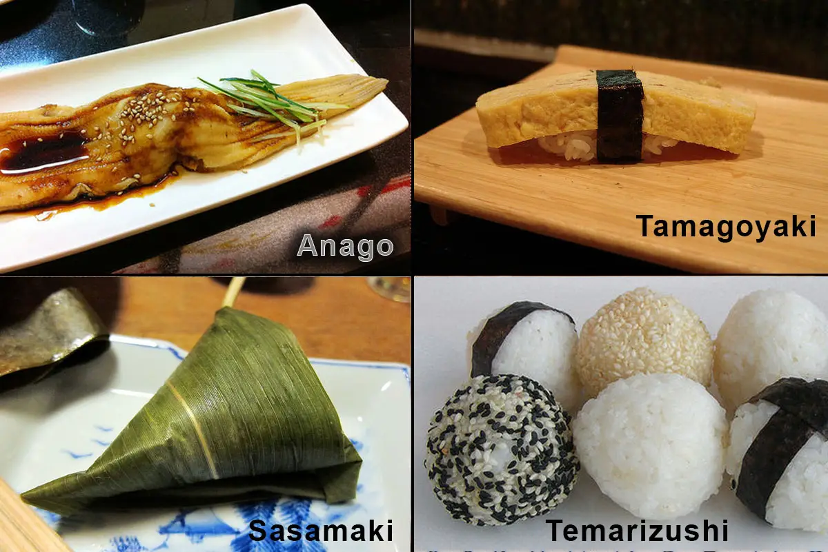 130 Tipos de Sushi – Urumaki, Hossomaki, Nigiri Tipos de Sushi, Urumaki, Hossomaki e Nigiri, Urumaki