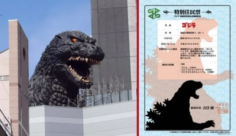 Godzilla is recognized as a Japanese citizen GR 1