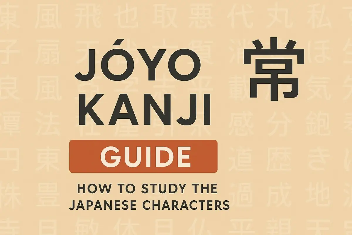 Estudo de kanji japonês relacionado ao vocabulário intermediário do JLPT