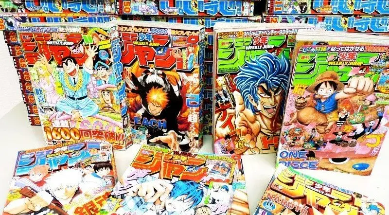 As editoras e revistas japonesas de mangas