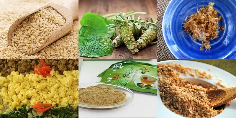 Furikake - Tempero japonês para colocar no arroz Furikake - Tempero japonês para colocar no arroz